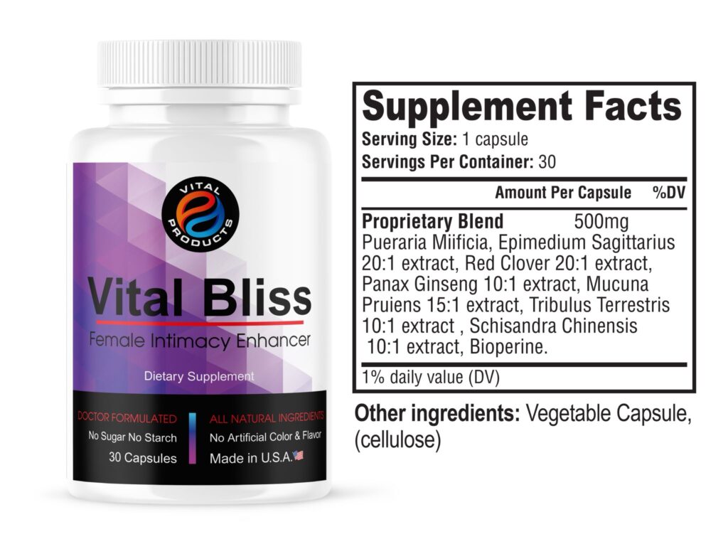 Vital Products doctor-developed natural supplement