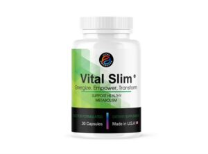 Vital Slim herbal weight-management supplement bottle